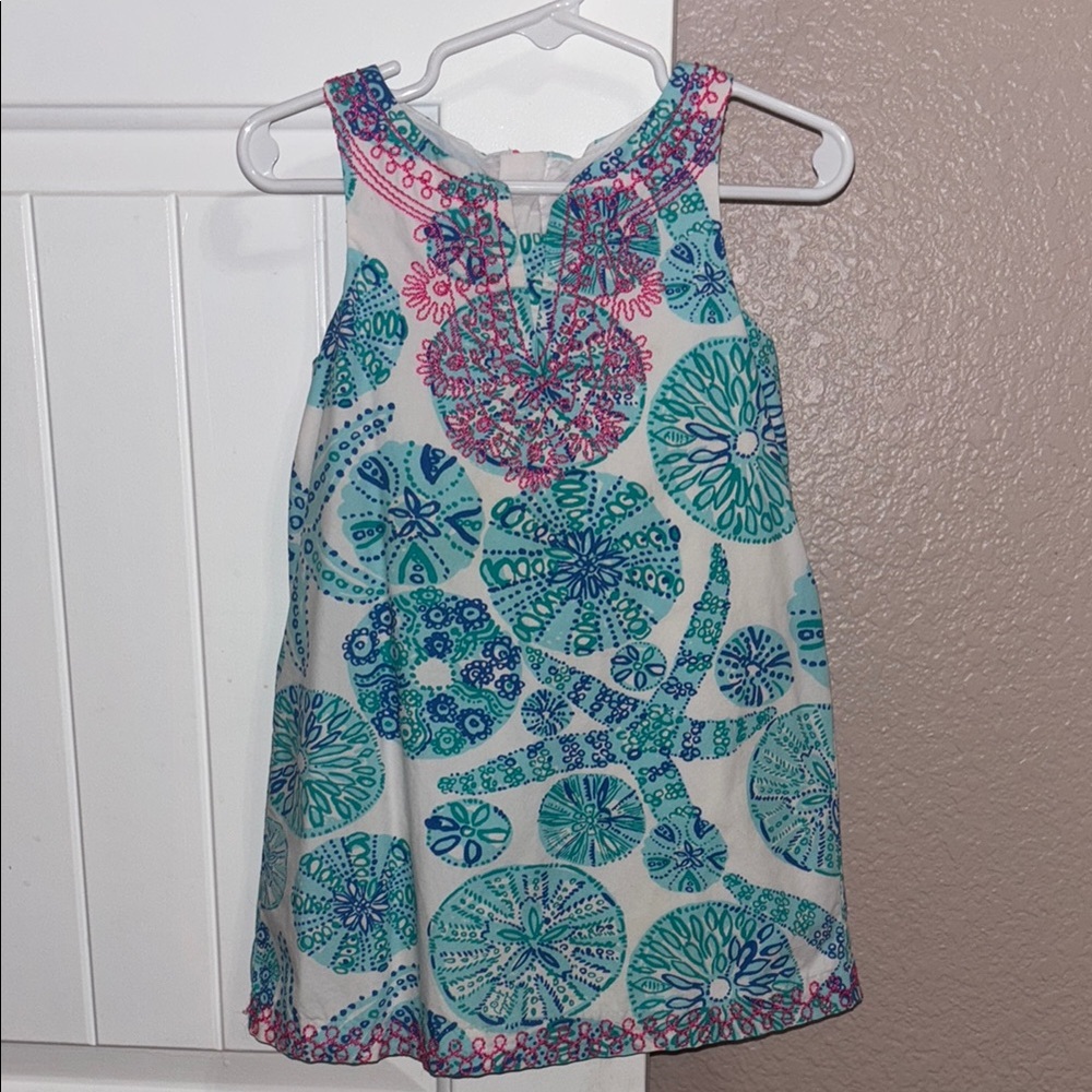 Lilly Pulitzer tropical beach dress